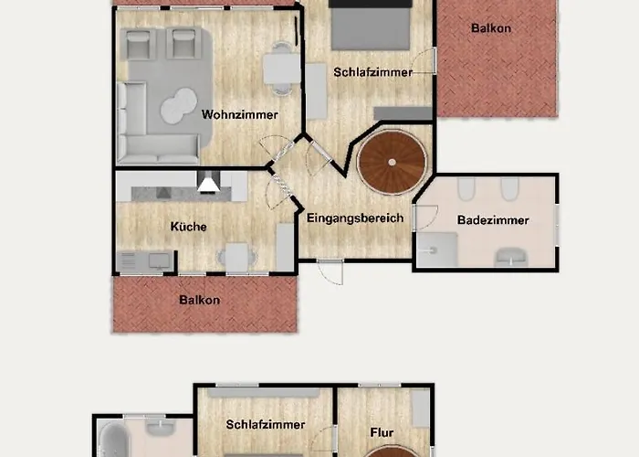 Haus Nordstern Hummerhuette 于斯德